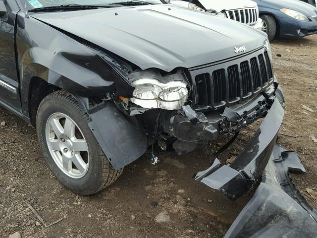 1J4PR4GK3AC143666 - 2010 JEEP GRAND CHER BLACK photo 9