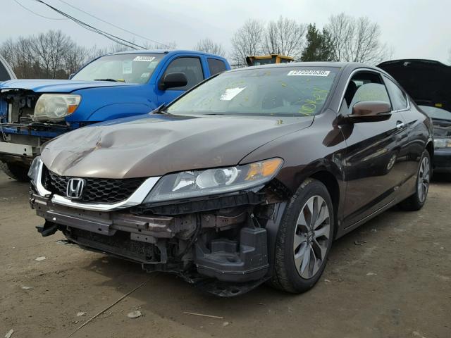 1HGCT1B80DA013071 - 2013 HONDA ACCORD EXL BROWN photo 2