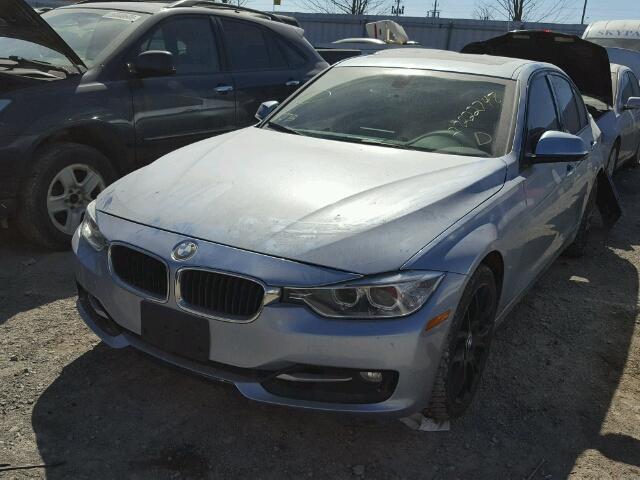 WBA3B9C55DF587167 - 2013 BMW 335 XI BLUE photo 2