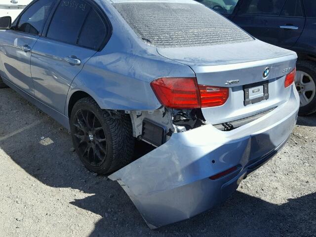 WBA3B9C55DF587167 - 2013 BMW 335 XI BLUE photo 9