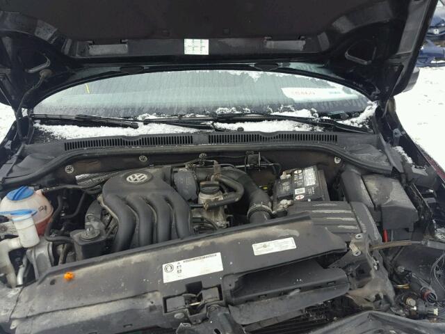 3VW2K7AJ6DM350722 - 2013 VOLKSWAGEN JETTA BASE 黑色 照片 7