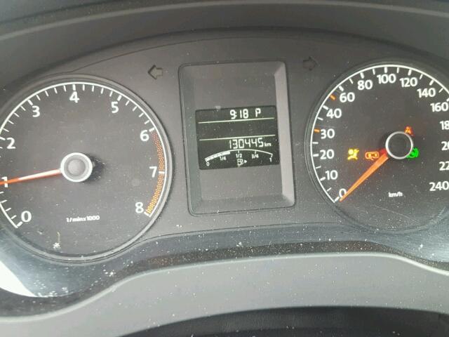 3VW2K7AJ6DM350722 - 2013 VOLKSWAGEN JETTA BASE 黑色 照片 8