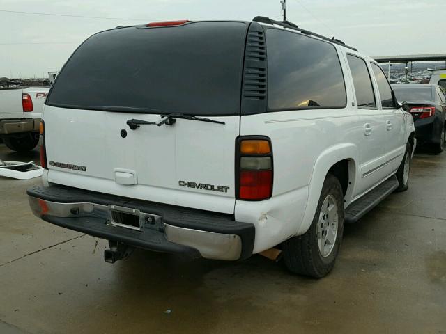 1GNEC16Z55R117852 - 2005 CHEVROLET SUBURBAN C WHITE photo 4