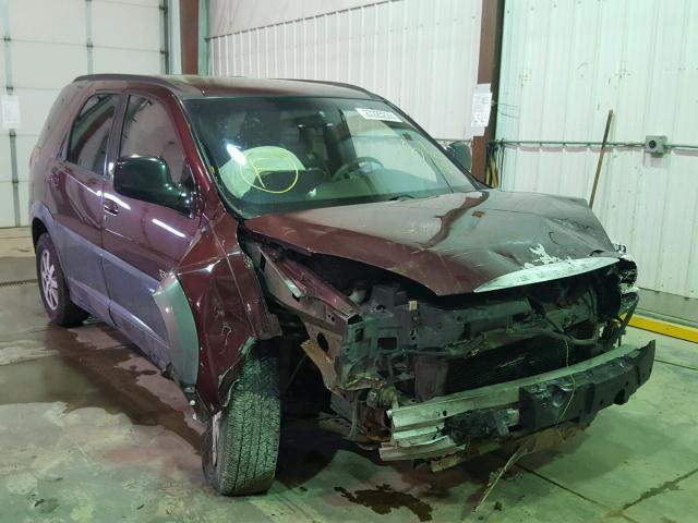 3G5DA03E12S586619 - 2002 BUICK RENDEZVOUS MAROON photo 1