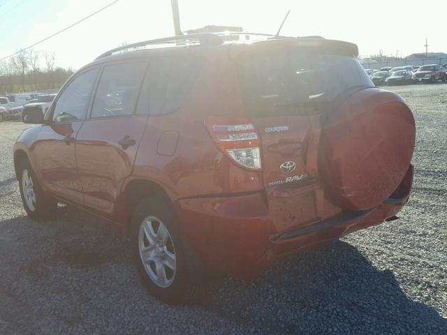 JTMZF4DV3AD028369 - 2010 TOYOTA RAV4 RED photo 3