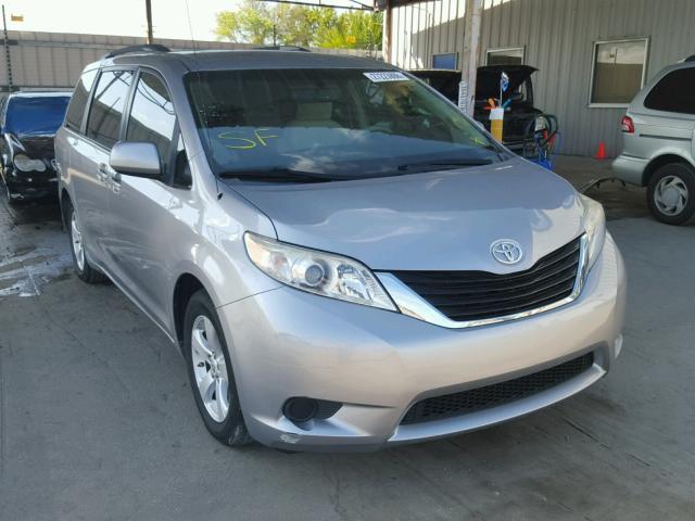 5TDKK3DC6BS037319 - 2011 TOYOTA SIENNA LE GRAY photo 1