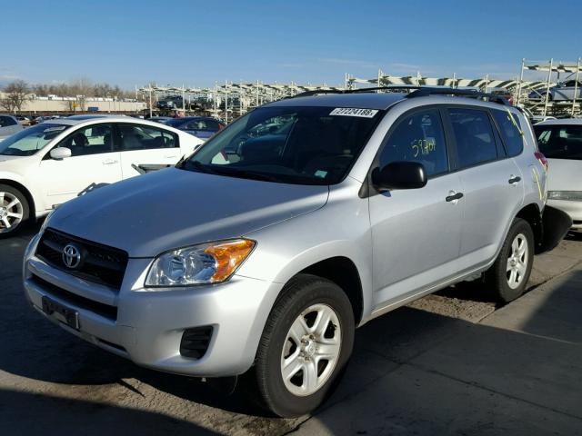 2T3ZF4DV3BW091797 - 2011 TOYOTA RAV4 SILVER photo 2