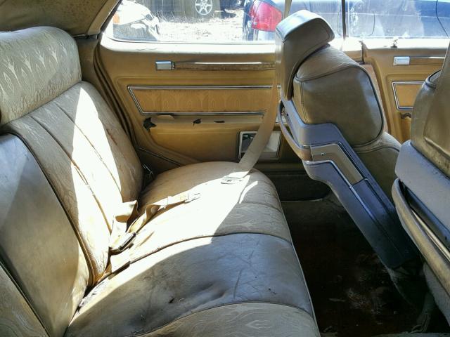 B9152570111111111 - 1970 CADILLAC DEVILLE GOLD photo 6