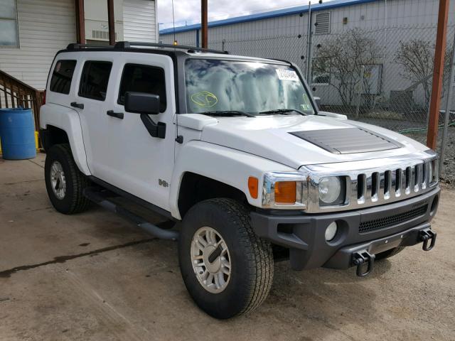 5GTDN136568157261 - 2006 HUMMER H3 WHITE photo 1