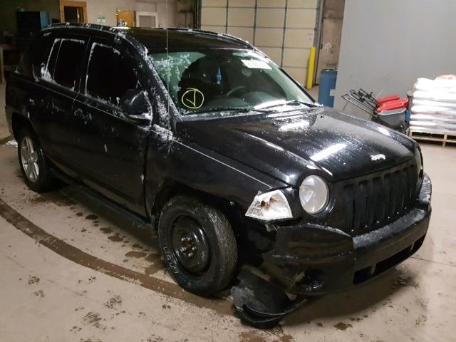 1J4NF4FB6AD678003 - 2010 JEEP COMPASS SP BLACK photo 1