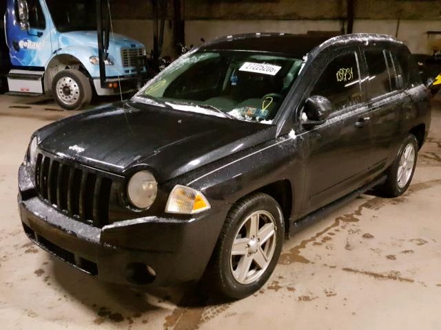1J4NF4FB6AD678003 - 2010 JEEP COMPASS SP BLACK photo 2