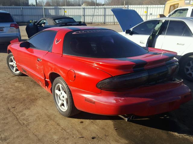 2G2FV22P7S2252268 - 1995 PONTIAC FIREBIRD F RED photo 3