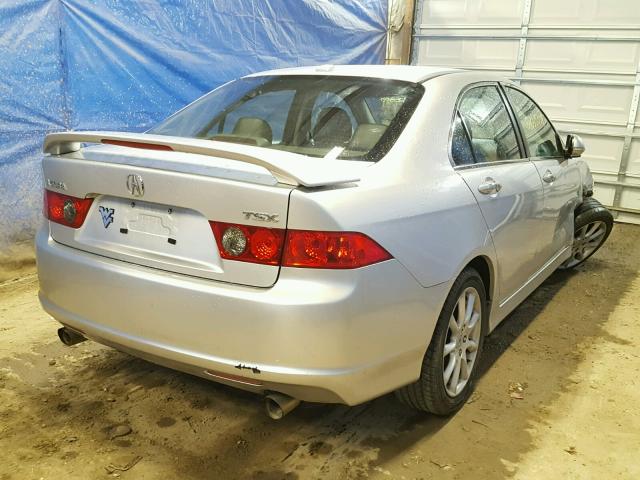 JH4CL96836C006189 - 2006 ACURA TSX SILVER photo 4