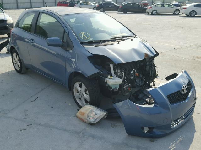 JTDJT923285184797 - 2008 TOYOTA YARIS BLUE photo 1