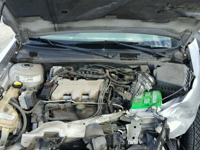 1G1ND52J62M506773 - 2002 CHEVROLET MALIBU SILVER photo 7