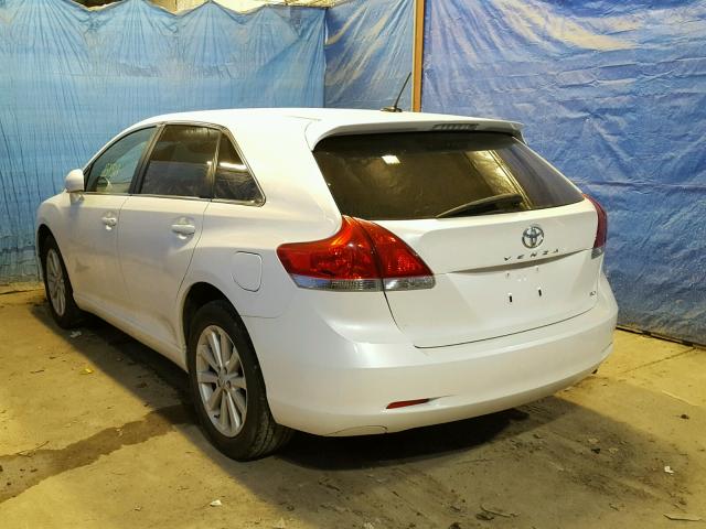 4T3BE11A49U002317 - 2009 TOYOTA VENZA BASE WHITE photo 3