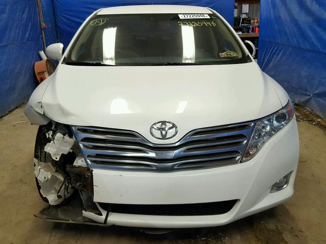 4T3BE11A49U002317 - 2009 TOYOTA VENZA BASE WHITE photo 9