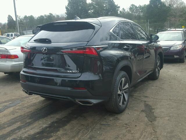 JTJBARBZ2J2163242 - 2018 LEXUS NX 200T BLACK photo 4