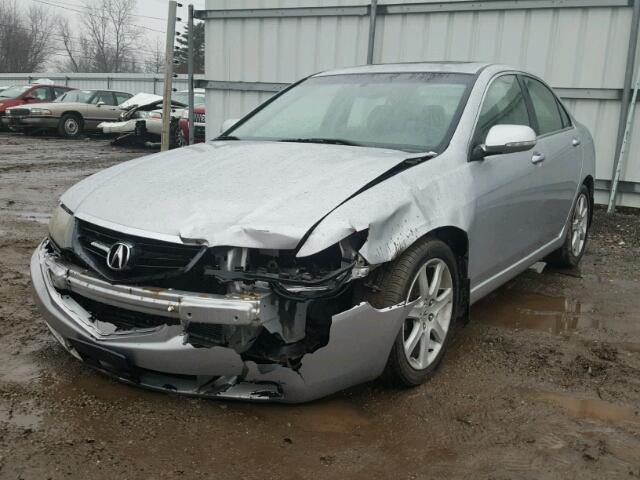 JH4CL96874C018665 - 2004 ACURA TSX SILVER photo 2