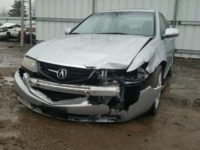 JH4CL96874C018665 - 2004 ACURA TSX SILVER photo 9