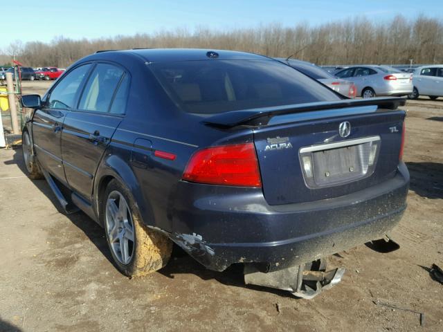 19UUA66296A041970 - 2006 ACURA 3.2TL BLUE photo 3