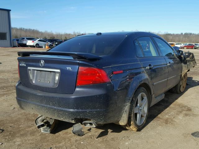 19UUA66296A041970 - 2006 ACURA 3.2TL BLUE photo 4