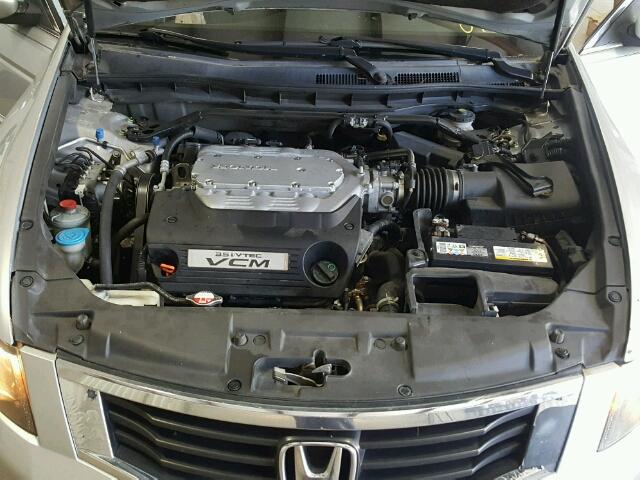 1HGCP36798A044312 - 2008 HONDA ACCORD EX SILVER photo 7