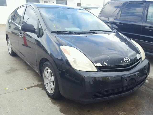 JTDKB22U140006670 - 2004 TOYOTA PRIUS BLACK photo 1