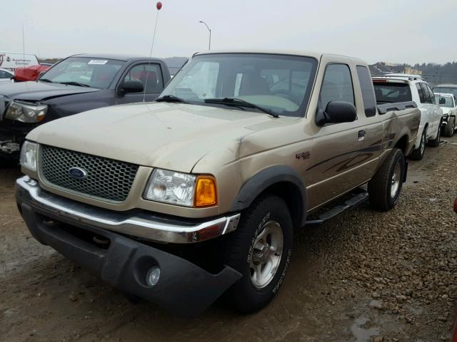 1FTZR15E51PB45034 - 2001 FORD RANGER SUP BEIGE photo 2