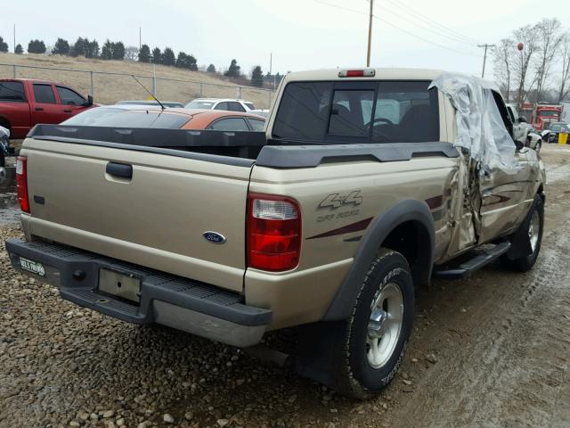 1FTZR15E51PB45034 - 2001 FORD RANGER SUP BEIGE photo 4