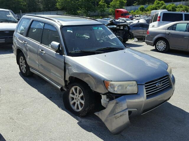 JF1SG65627H712712 - 2007 SUBARU FORESTER 2 SILVER photo 1