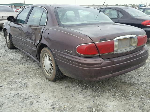 1G4HP54K51U228671 - 2001 BUICK LESABRE CU MAROON photo 3