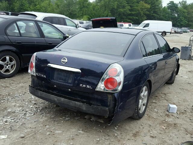 1N4AL11D86N337794 - 2006 NISSAN ALTIMA S BLUE photo 4