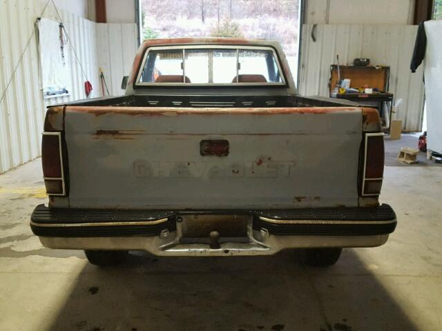 1GCCT14B6F2257330 - 1985 CHEVROLET S TRUCK S1 GRAY photo 6