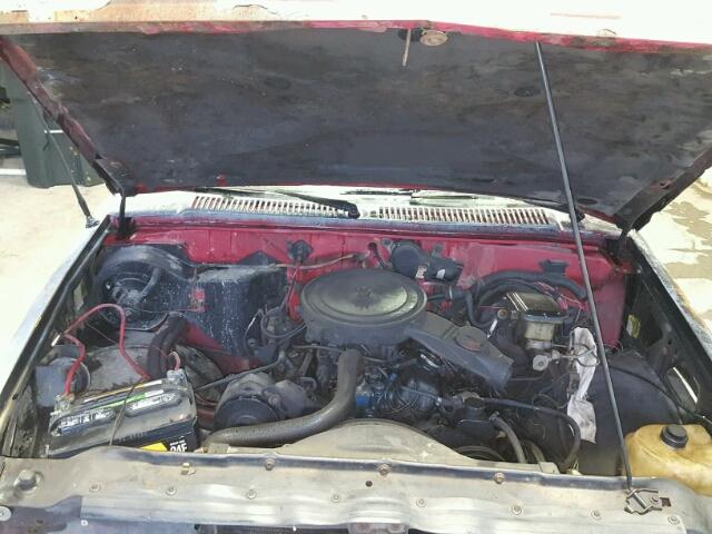 1GCCT14B6F2257330 - 1985 CHEVROLET S TRUCK S1 GRAY photo 7