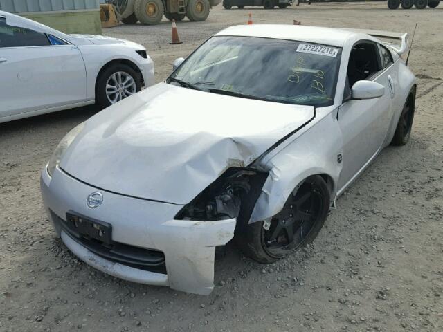 JN1BZ34D97M500662 - 2007 NISSAN 350Z COUPE SILVER photo 2