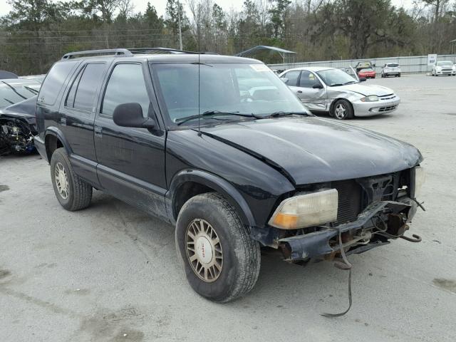 1GKDT13W7W2500639 - 1998 GMC JIMMY შავი ფოტო 1