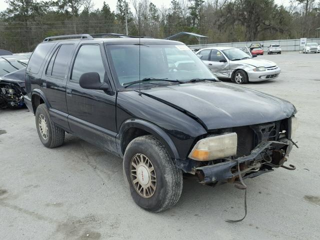 1GKDT13W7W2500639 - 1998 GMC JIMMY BLACK photo 1