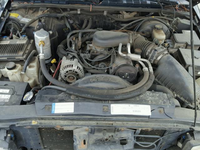 1GKDT13W7W2500639 - 1998 GMC JIMMY BLACK photo 7