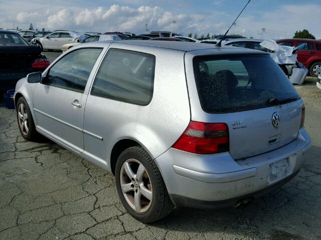 9BWDE61J554010221 - 2005 VOLKSWAGEN GTI SILVER photo 3