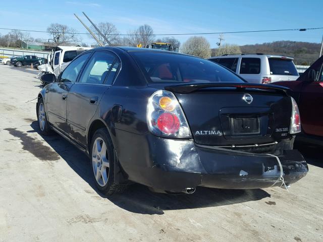 1N4BL11D24C155764 - 2004 NISSAN ALTIMA SE BLACK photo 3