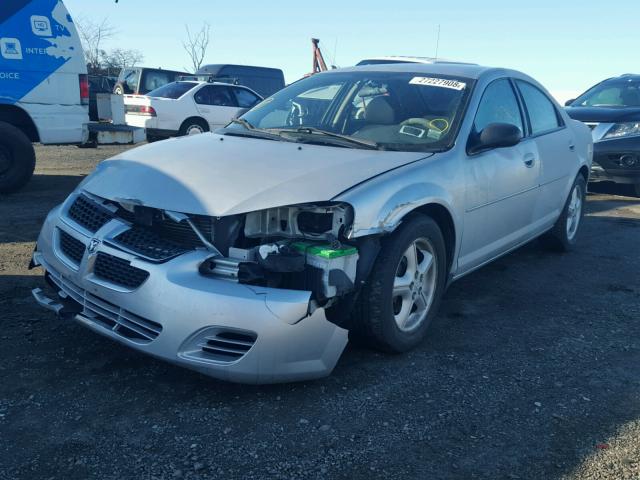 1B3EL46X45N694227 - 2005 DODGE STRATUS SX SILVER photo 2