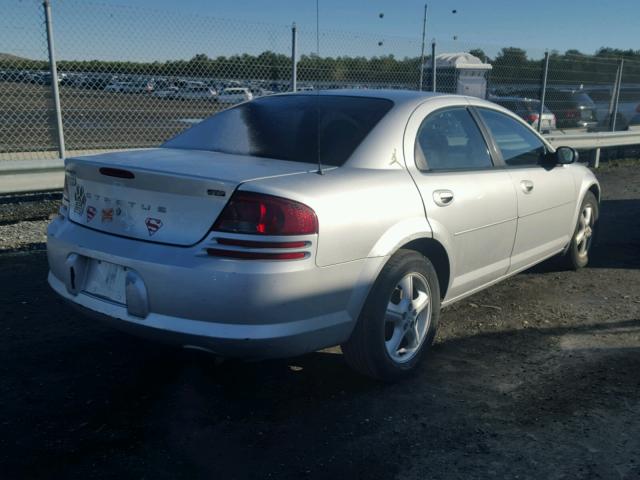 1B3EL46X45N694227 - 2005 DODGE STRATUS SX SILVER photo 4