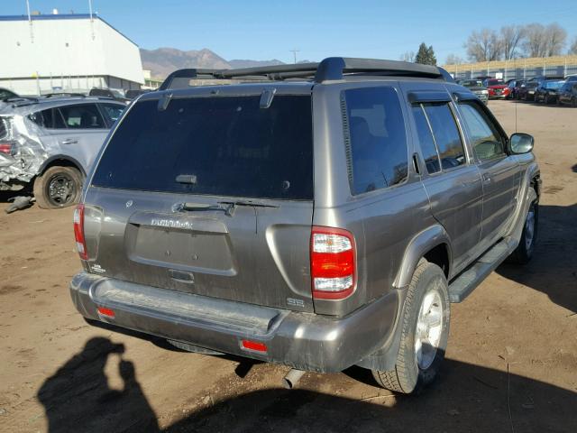 JN8DR09Y83W812796 - 2003 NISSAN PATHFINDER BEIGE photo 4