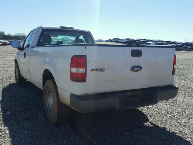 1FTRF12276NA54594 - 2006 FORD F150 WHITE photo 3