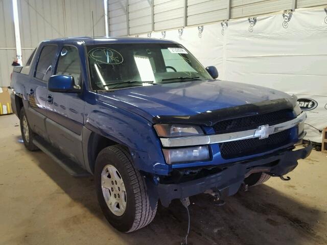 3GNEC13T03G197039 - 2003 CHEVROLET AVALANCHE BLUE photo 1