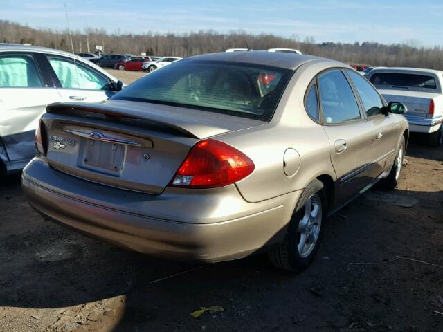 1FAFP55U93A248492 - 2003 FORD TAURUS SES GOLD photo 4