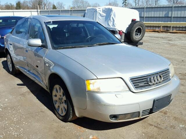 WAUEH64BX1N128146 - 2001 AUDI A6 2.8 QUA SILVER photo 1