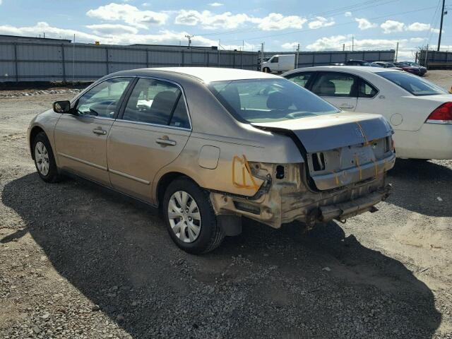 1HGCM56353A145020 - 2003 HONDA ACCORD LX GOLD photo 3