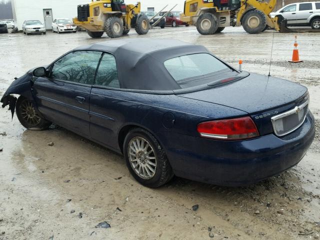 1C3EL55RX6N259399 - 2006 CHRYSLER SEBRING TO BLUE photo 3